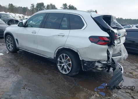 2026 BMW X5 Sdrive40I from USA, damaged, VIN 5UX13EU07T9113462